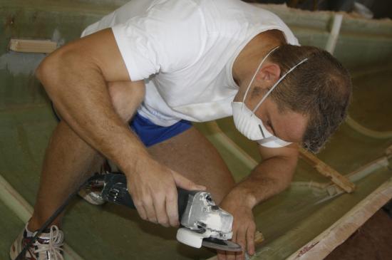 Chantier de la pirogue