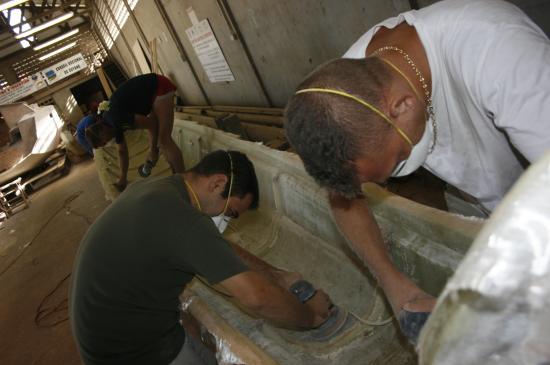 Chantier de la pirogue