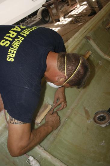 Chantier de la pirogue