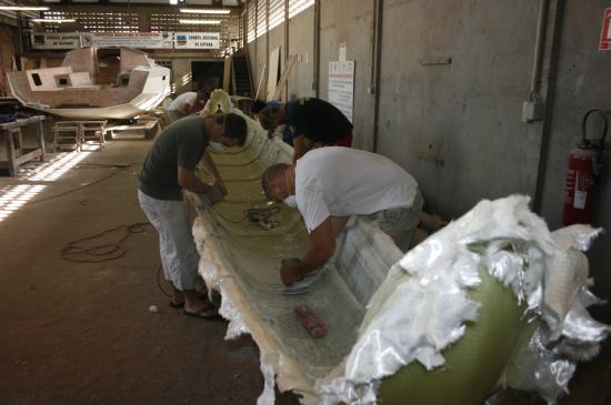 Chantier de la pirogue