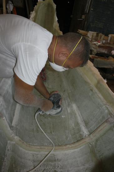 Chantier de la pirogue