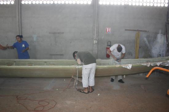 Chantier de la pirogue
