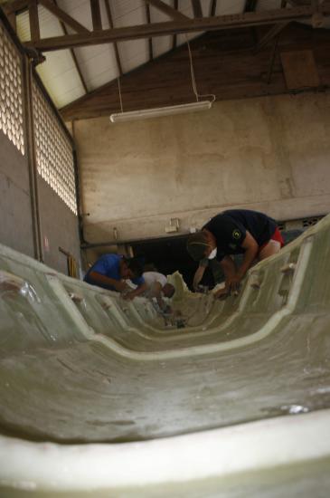 Chantier de la pirogue