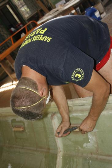 Chantier de la pirogue