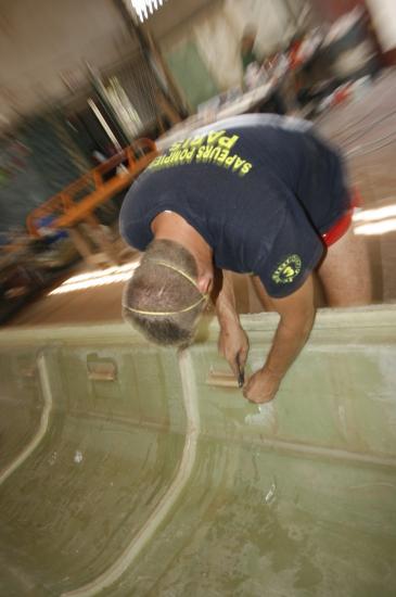 Chantier de la pirogue