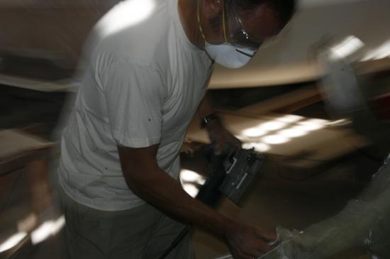 Chantier de la pirogue