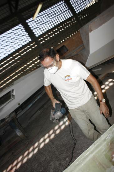 Chantier de la pirogue
