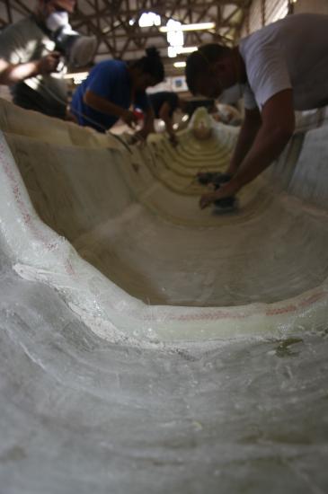 Chantier de la pirogue