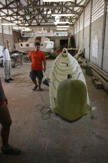 Chantier de la pirogue
