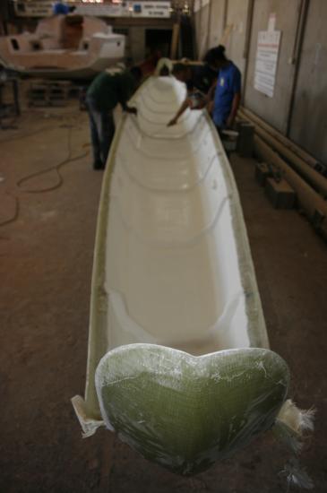 Chantier de la pirogue