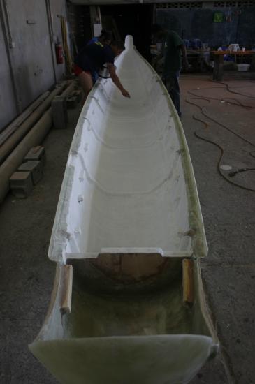 Chantier de la pirogue