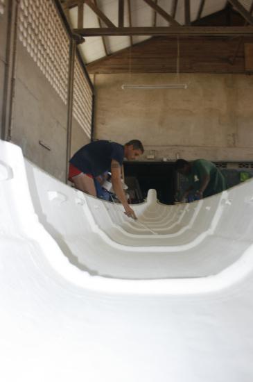 Chantier de la pirogue