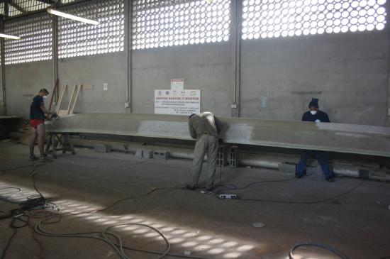 Chantier de la pirogue