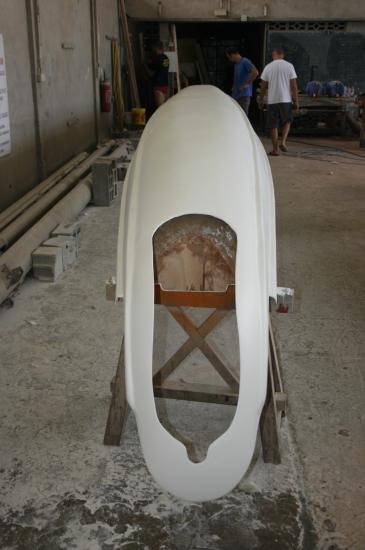 Chantier de la pirogue