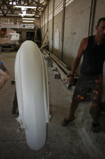 Chantier de la pirogue