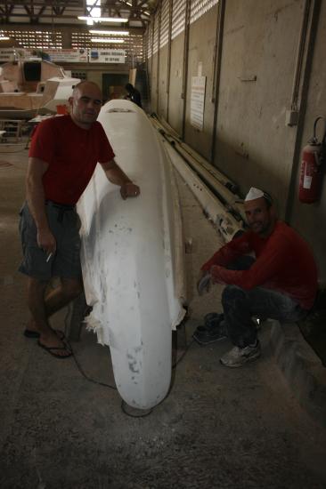 Chantier de la pirogue