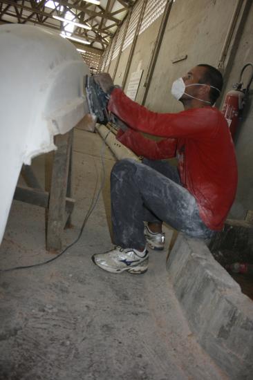 Chantier de la pirogue