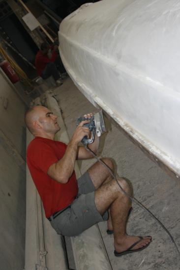 Chantier de la pirogue