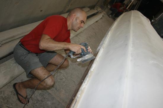 Chantier de la pirogue